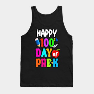 Happy 100th Day Of Pre-k Tank Top